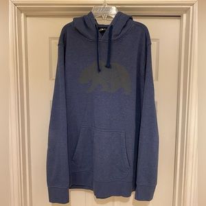 The North Face Men’s Hoodie Sweatshirt. Size XL. Color blue
